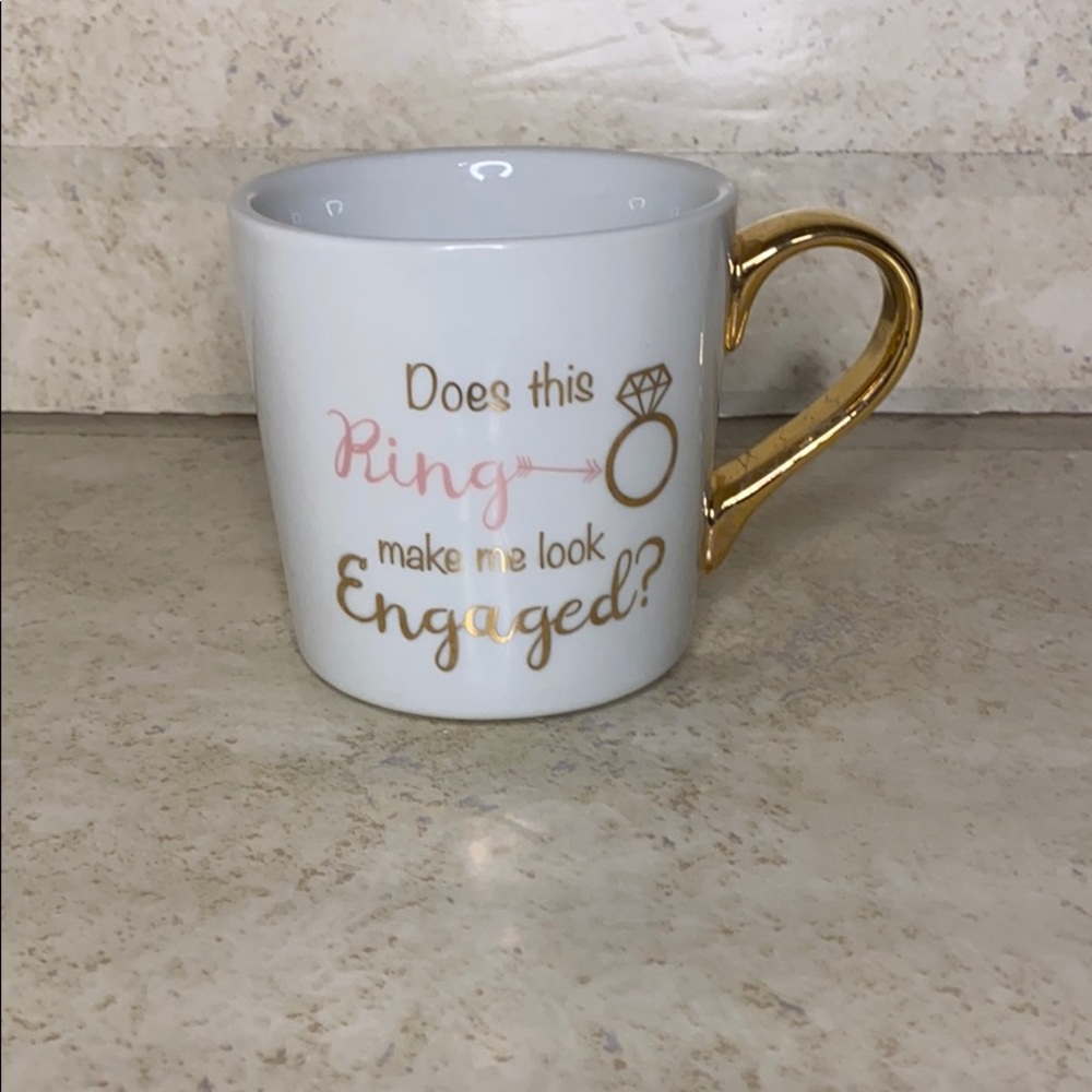 Charming Charlie Engaged Question Coffee Mug